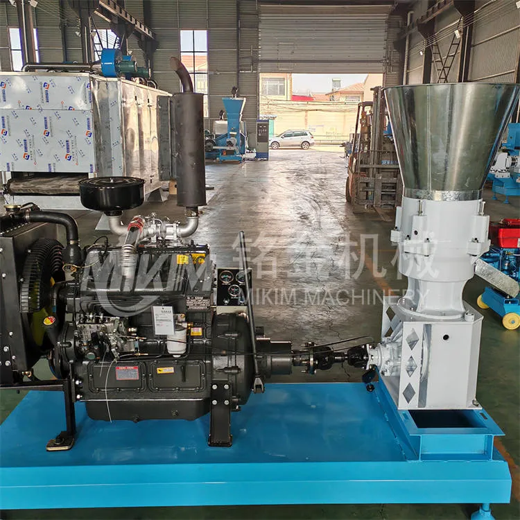 การผลิตเม็ดอาหารสัตว์