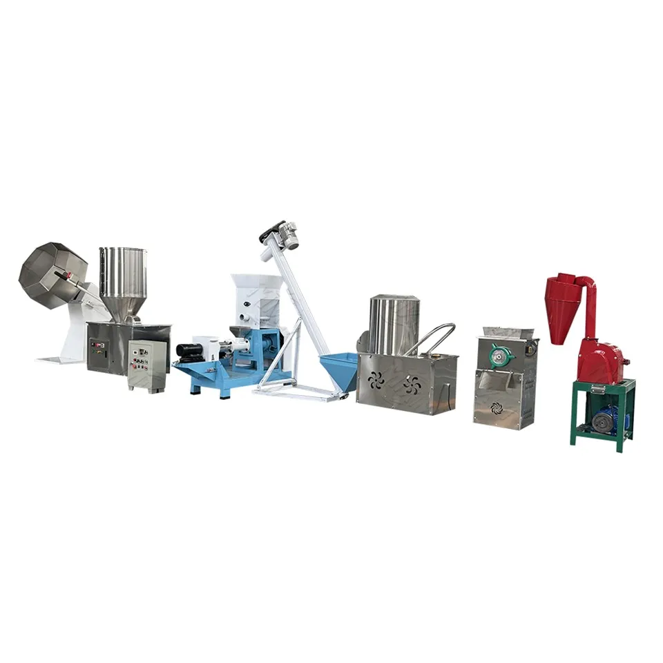 สายการผลิตเม็ดปลาและกุ้ง